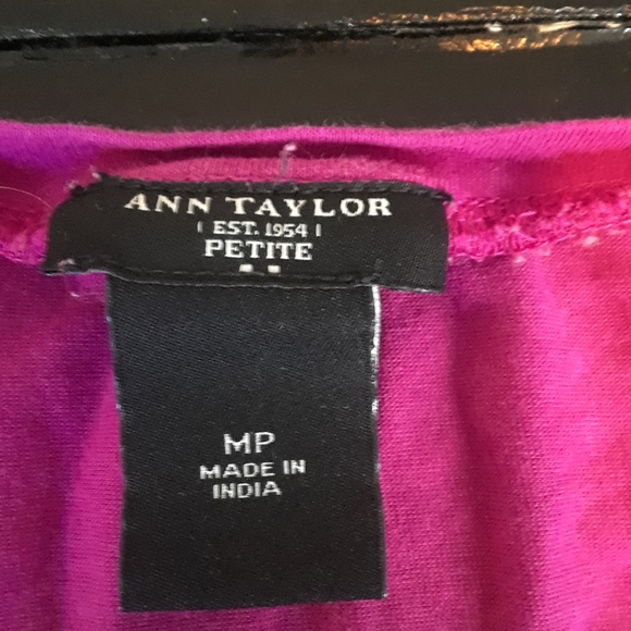 Ann Taylor striped sequin top - Picture 4 of 4